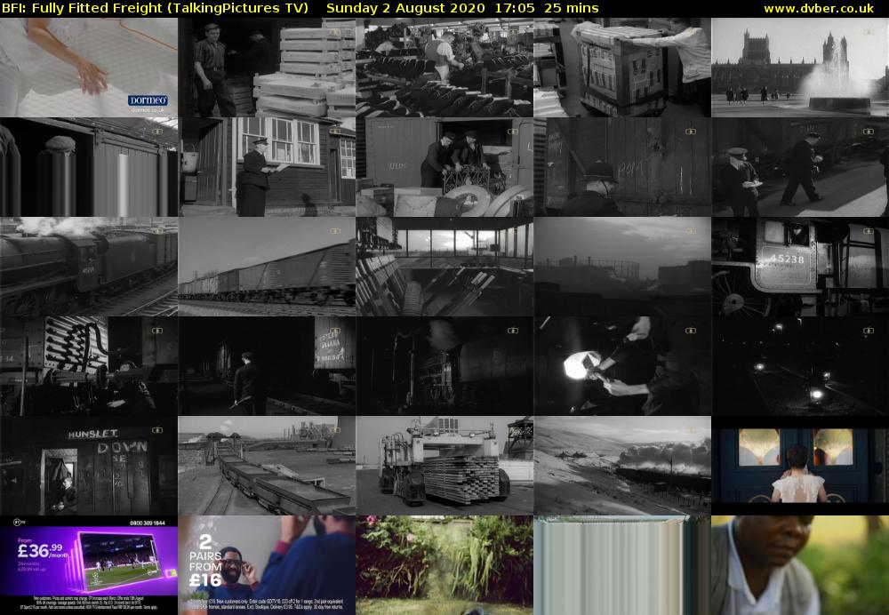 BFI: Fully Fitted Freight (TalkingPictures TV) Sunday 2 August 2020 17:05 - 17:30