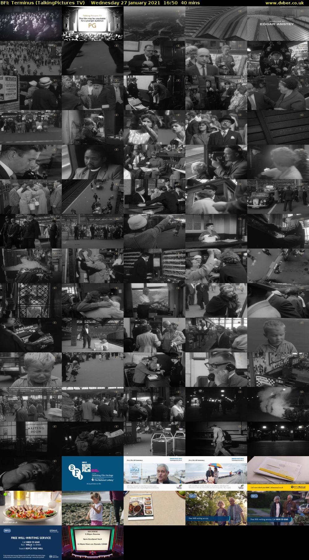 BFI: Terminus (TalkingPictures TV) Wednesday 27 January 2021 16:50 - 17:30