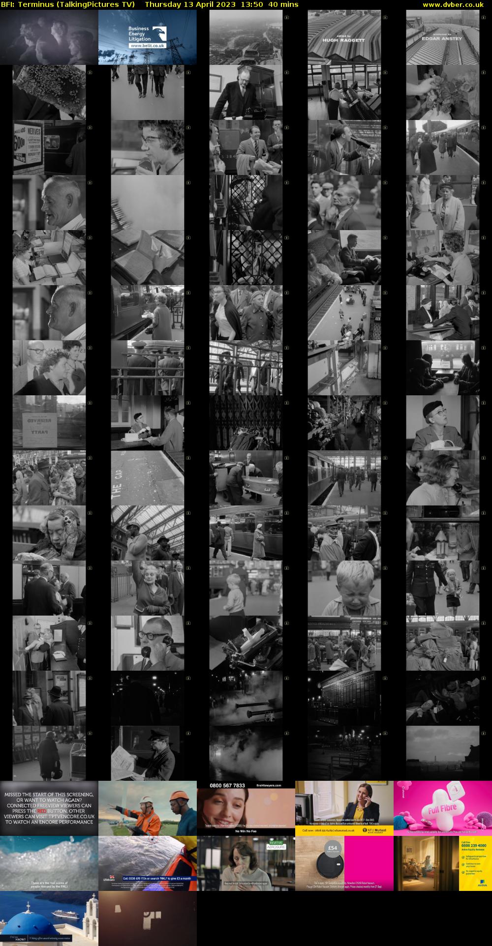 BFI: Terminus (TalkingPictures TV) Thursday 13 April 2023 13:50 - 14:30