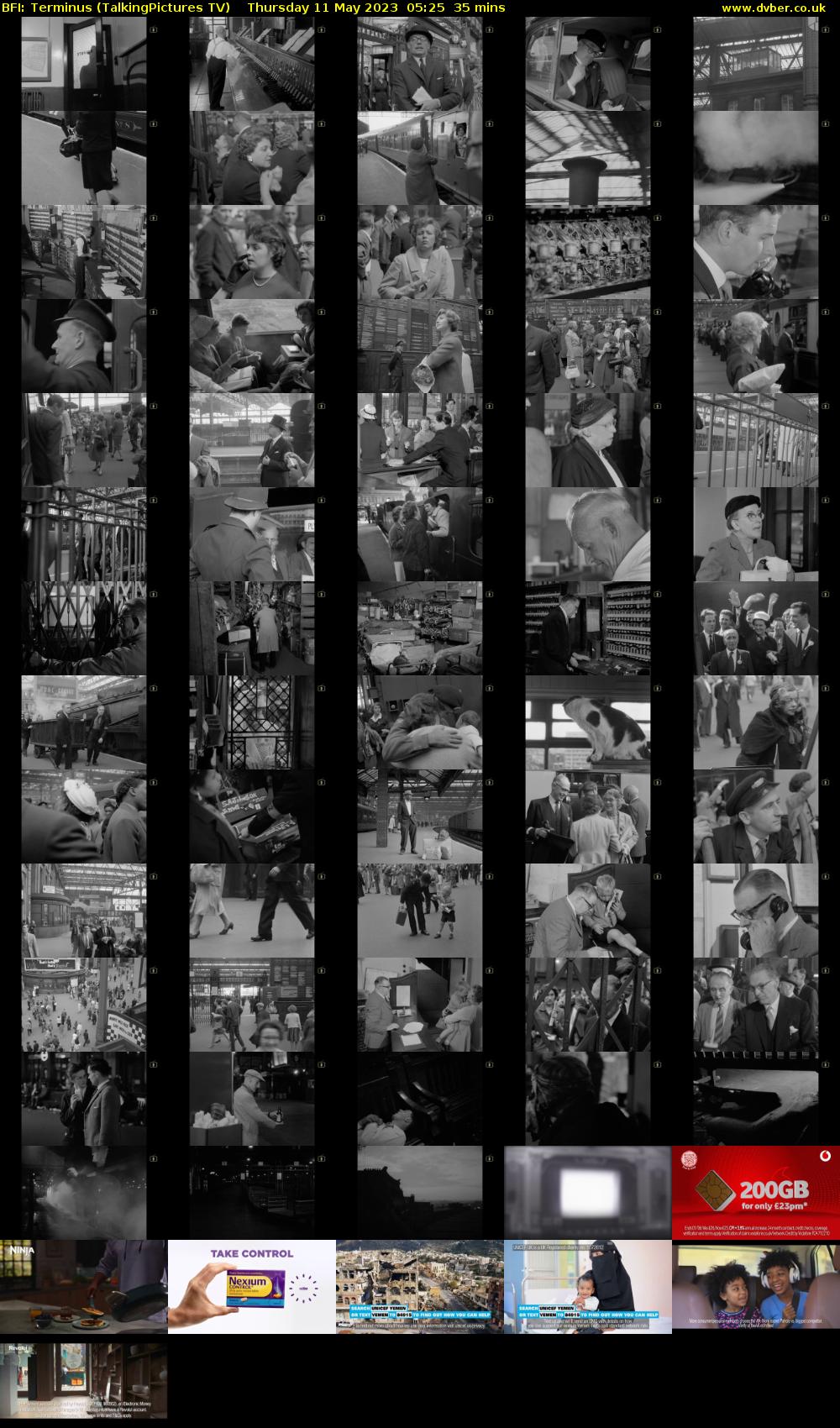 BFI: Terminus (TalkingPictures TV) Thursday 11 May 2023 05:25 - 06:00