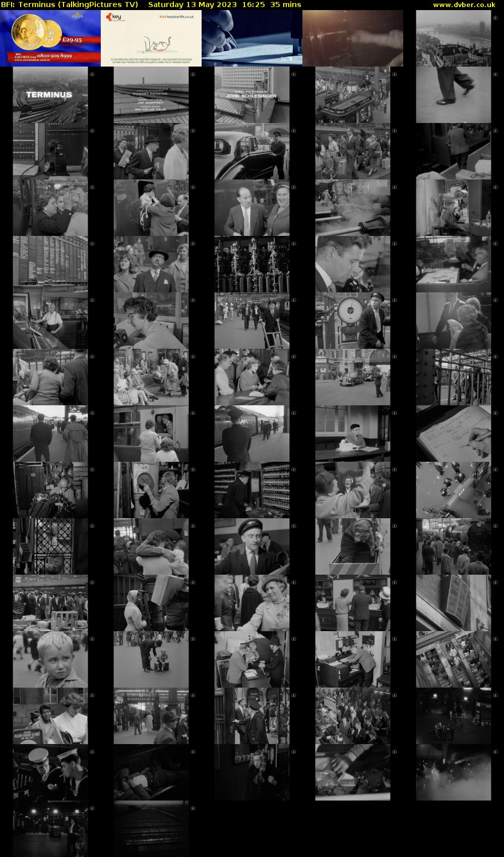 BFI: Terminus (TalkingPictures TV) Saturday 13 May 2023 16:25 - 17:00
