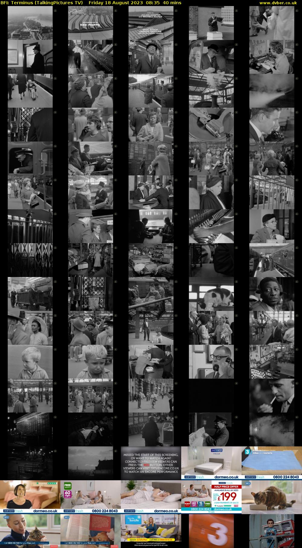 BFI: Terminus (TalkingPictures TV) Friday 18 August 2023 08:35 - 09:15