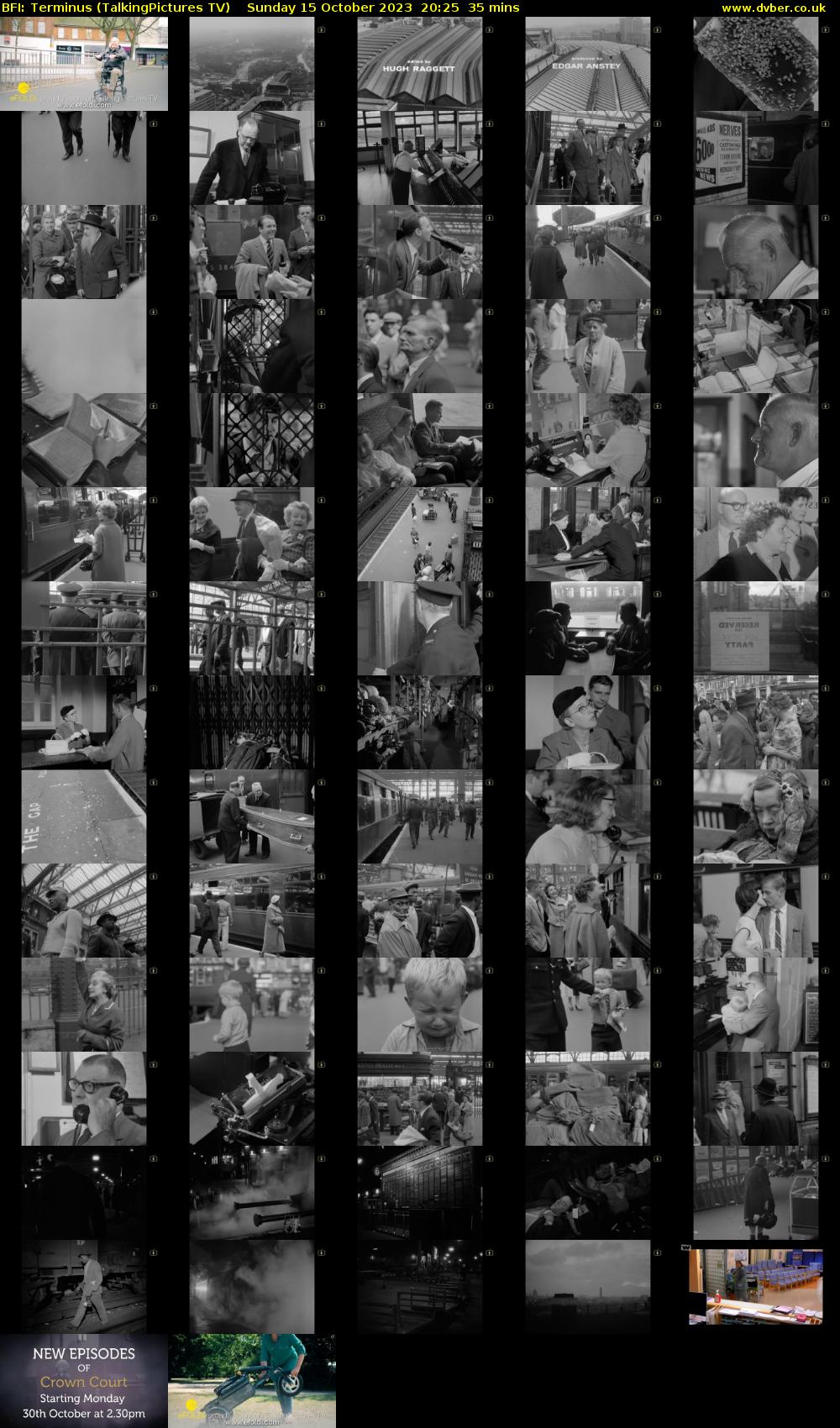 BFI: Terminus (TalkingPictures TV) Sunday 15 October 2023 20:25 - 21:00