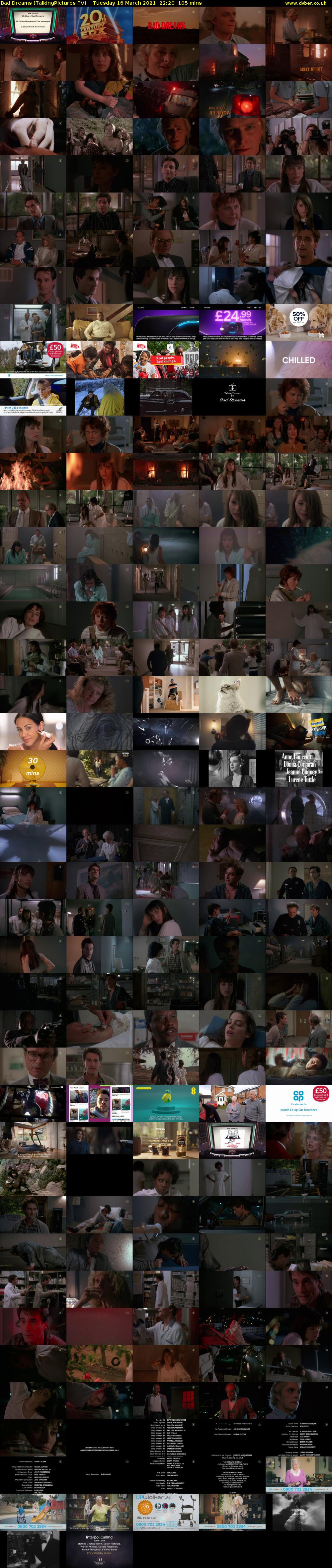 Bad Dreams (TalkingPictures TV) Tuesday 16 March 2021 22:20 - 00:05