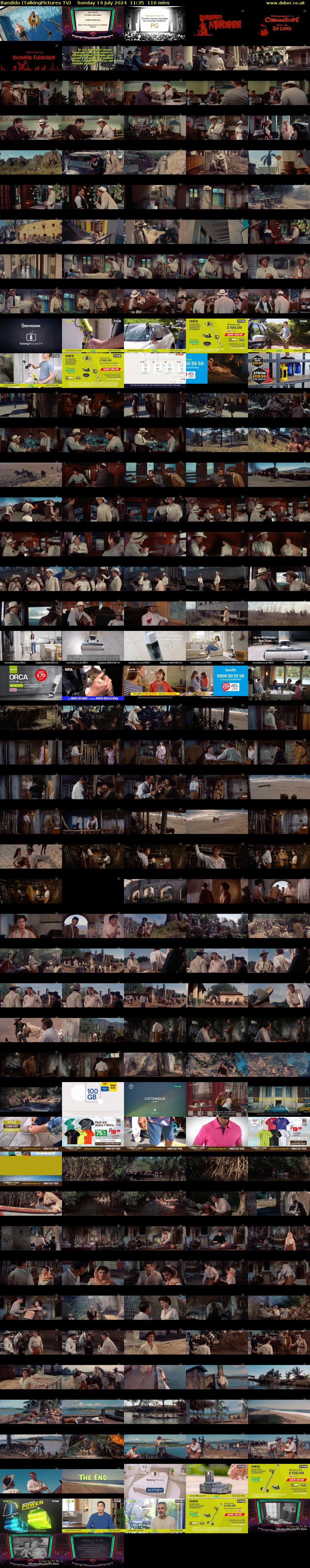 Bandido (TalkingPictures TV) Sunday 14 July 2024 11:35 - 13:25
