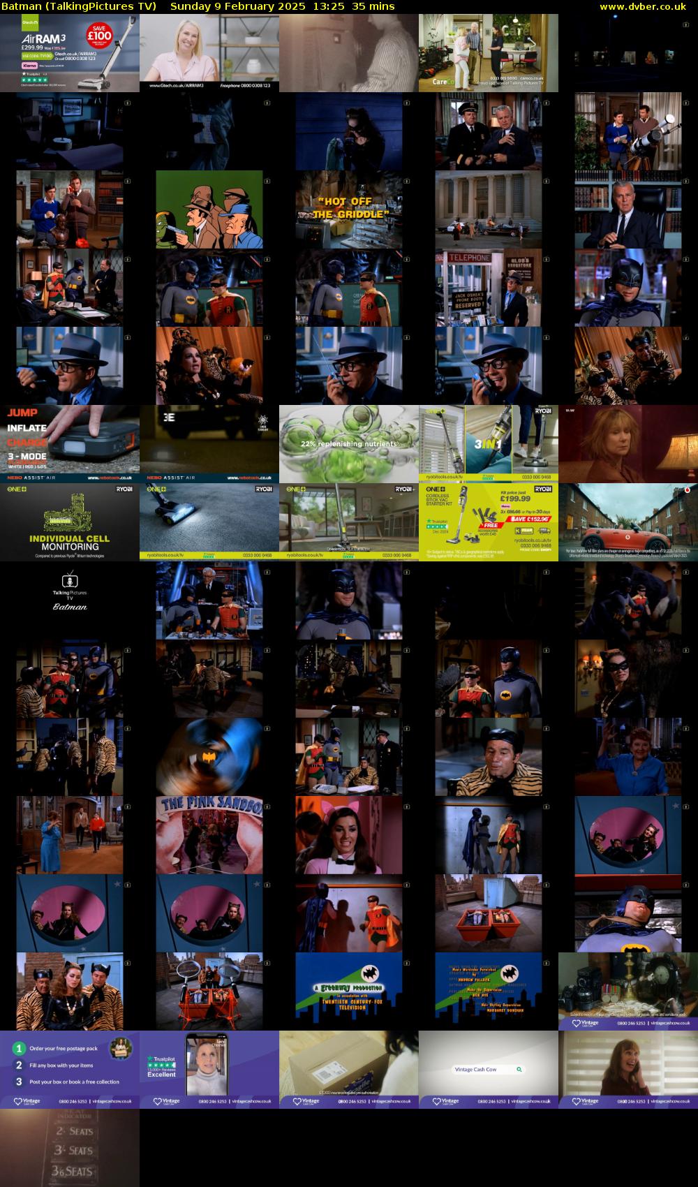 Batman (TalkingPictures TV) Sunday 9 February 2025 13:25 - 14:00