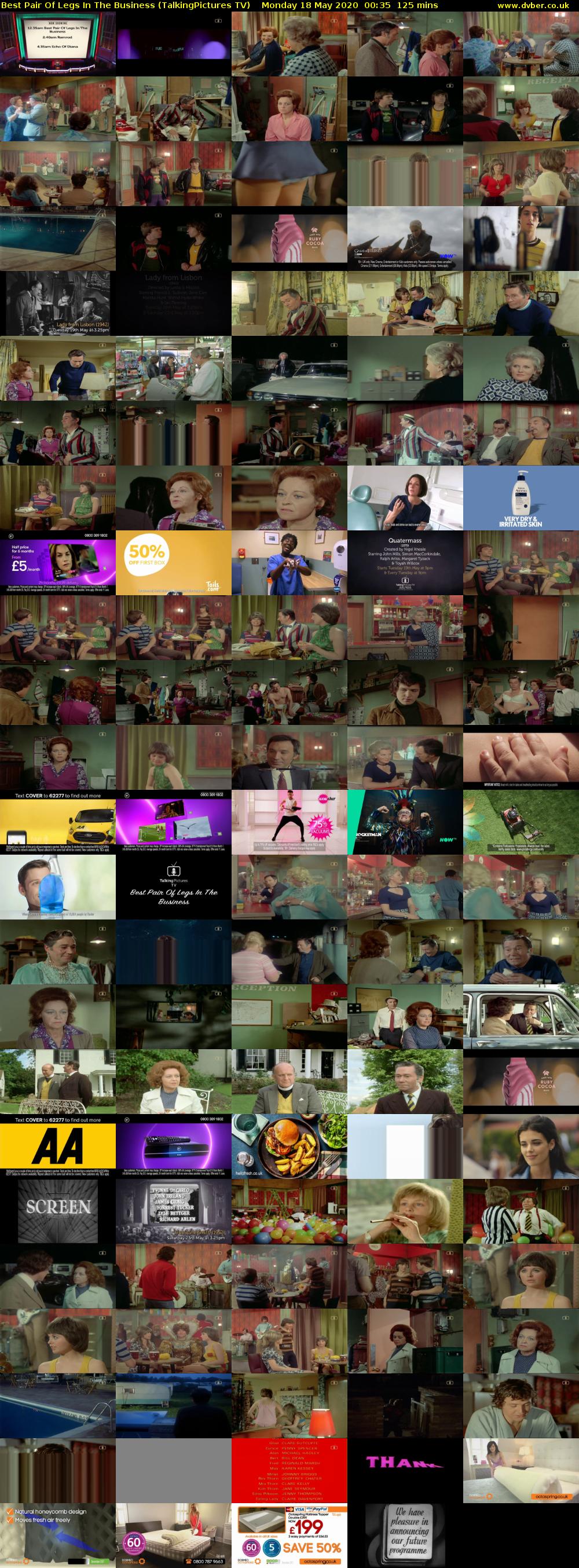 Best Pair Of Legs In The Business (TalkingPictures TV) Monday 18 May 2020 00:35 - 02:40