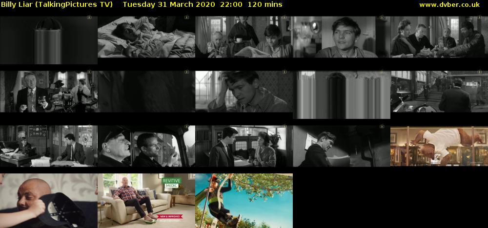Billy Liar (TalkingPictures TV) Tuesday 31 March 2020 22:00 - 00:00