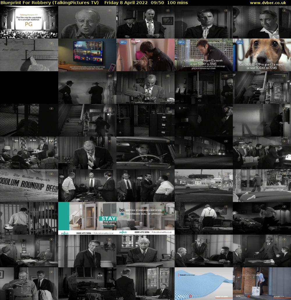 Blueprint For Robbery (TalkingPictures TV) Friday 8 April 2022 09:50 - 11:30