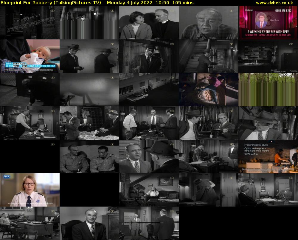Blueprint For Robbery (TalkingPictures TV) Monday 4 July 2022 10:50 - 12:35