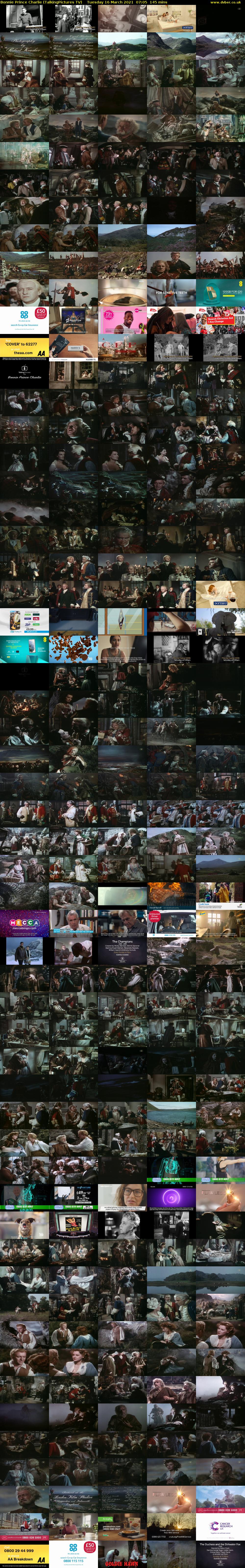 Bonnie Prince Charlie (TalkingPictures TV) Tuesday 16 March 2021 07:05 - 09:30