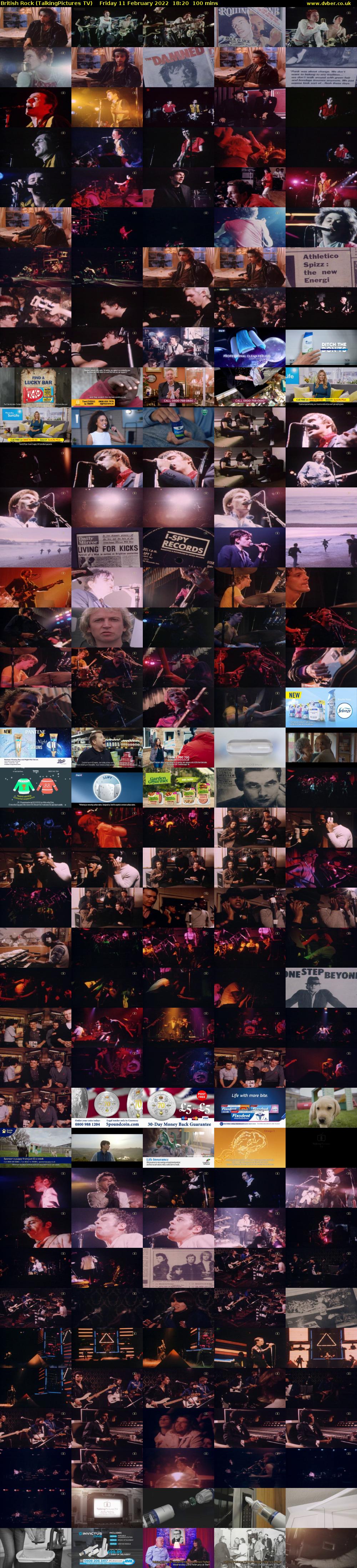 British Rock (TalkingPictures TV) Friday 11 February 2022 18:20 - 20:00