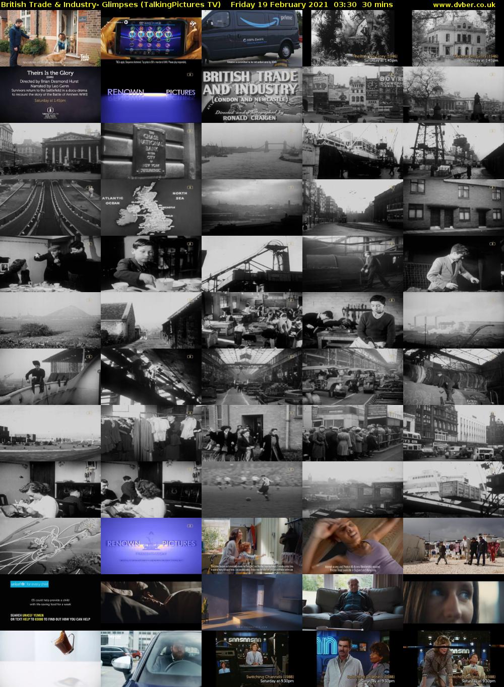 British Trade & Industry- Glimpses (TalkingPictures TV) Friday 19 February 2021 03:30 - 04:00