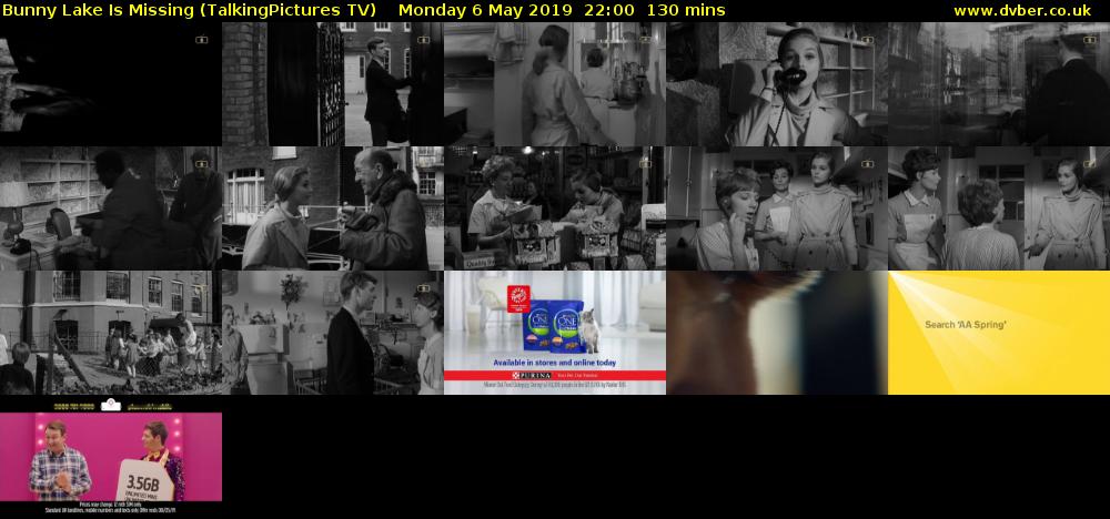 Bunny Lake Is Missing (TalkingPictures TV) Monday 6 May 2019 22:00 - 00:10