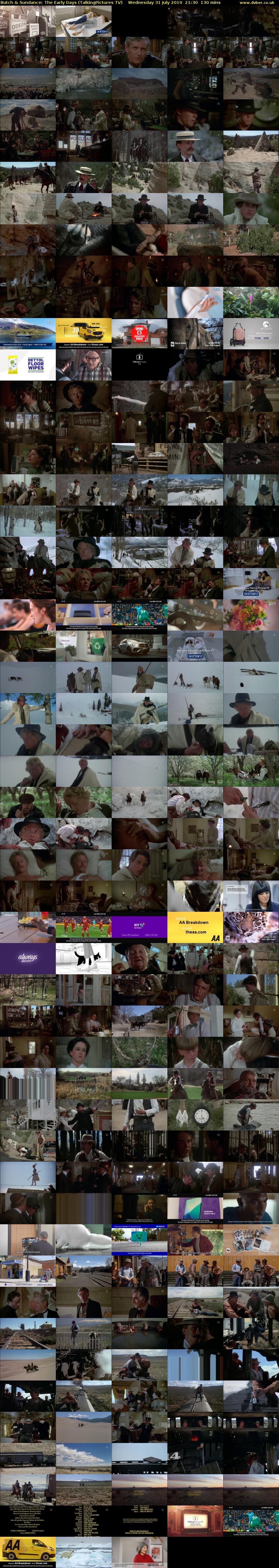 Butch & Sundance: The Early Days (TalkingPictures TV) Wednesday 31 July 2019 21:30 - 23:40