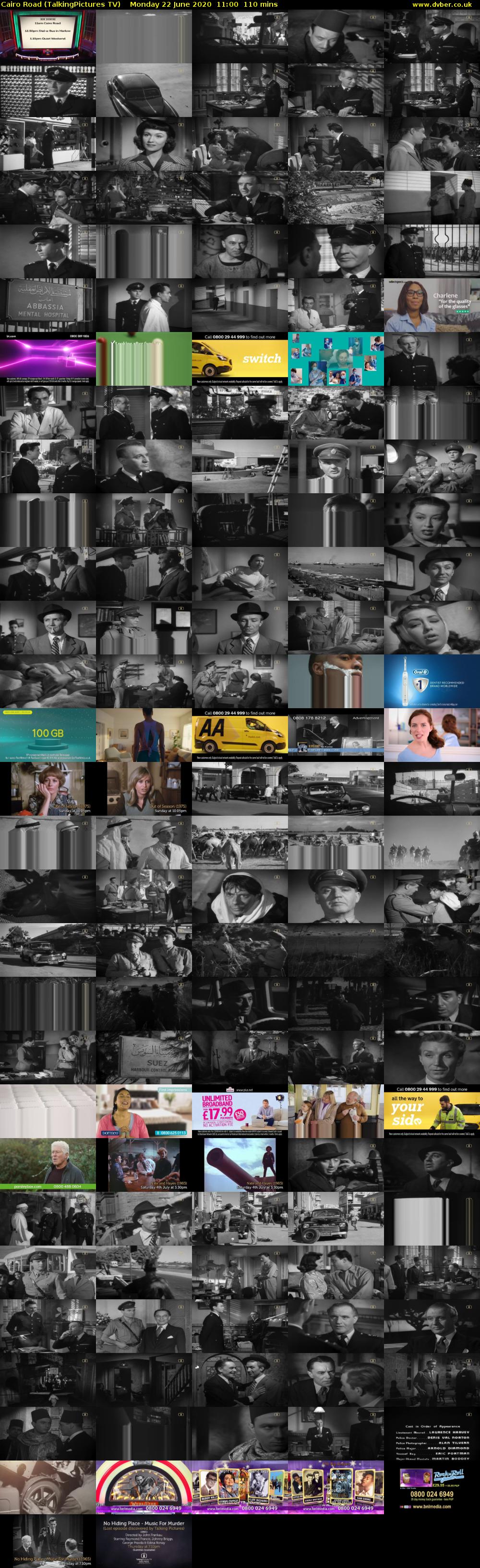 Cairo Road (TalkingPictures TV) Monday 22 June 2020 11:00 - 12:50