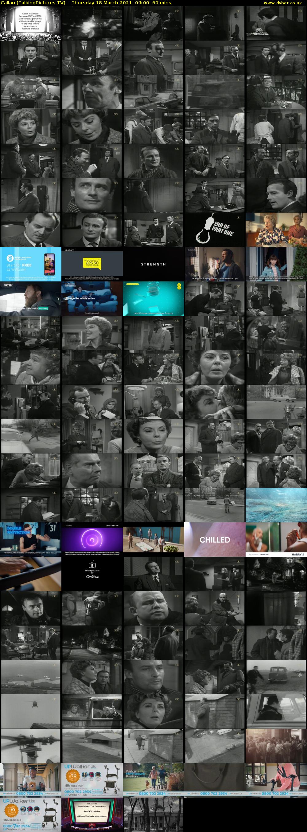 Callan (TalkingPictures TV) Thursday 18 March 2021 04:00 - 05:00