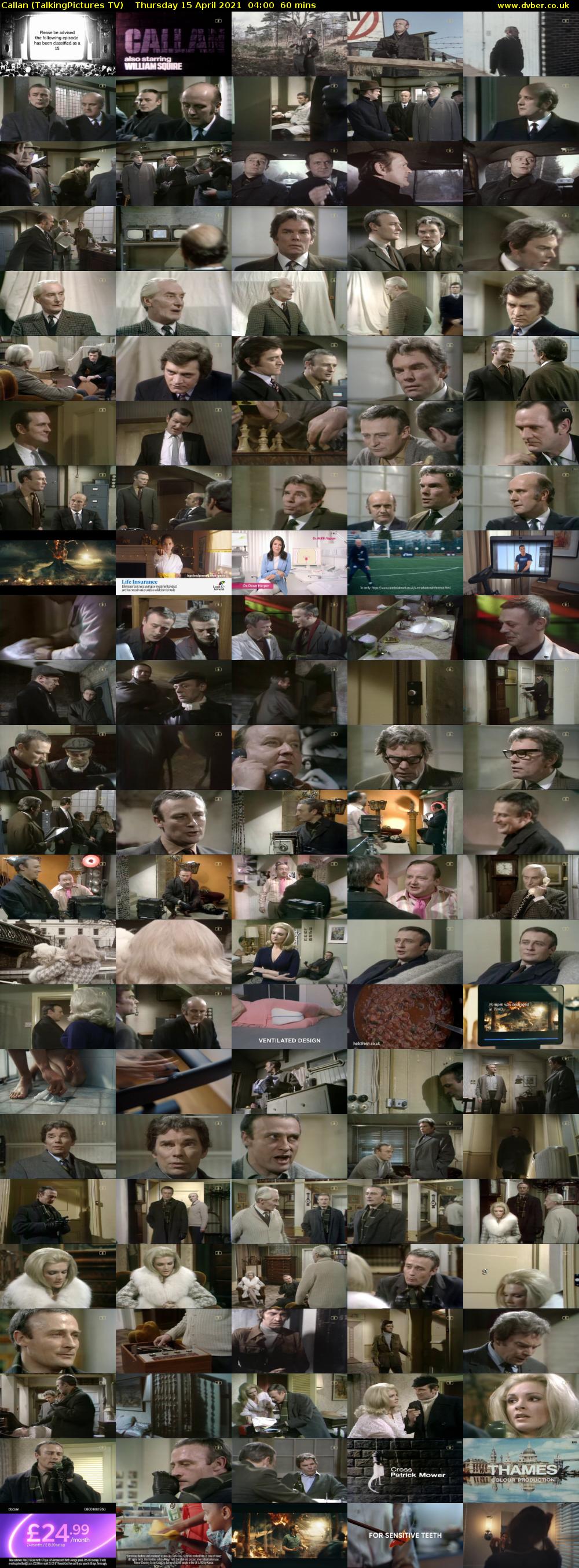 Callan (TalkingPictures TV) Thursday 15 April 2021 04:00 - 05:00