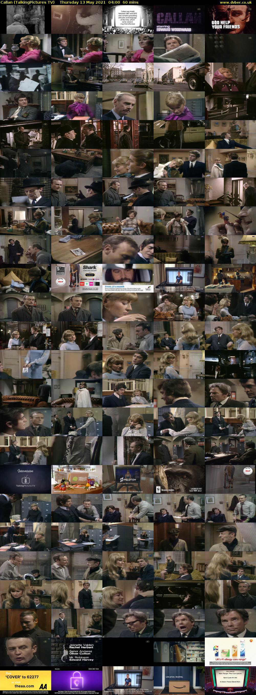 Callan (TalkingPictures TV) Thursday 13 May 2021 04:00 - 05:00