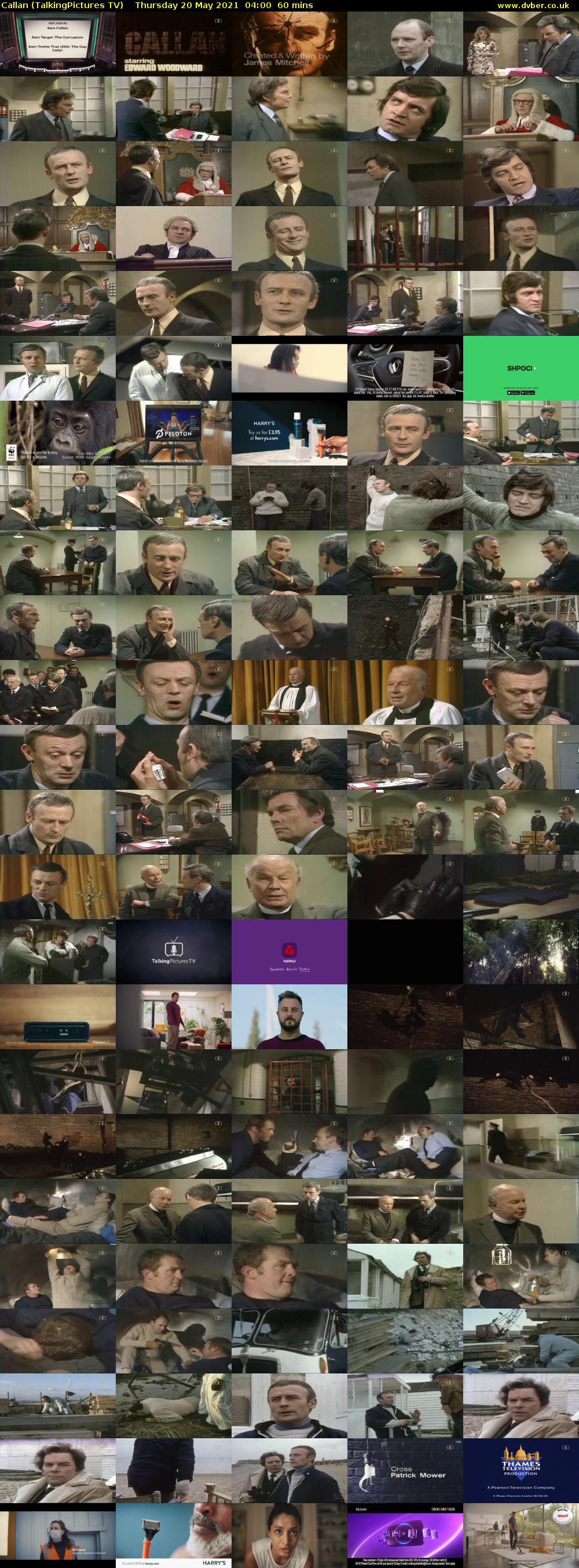 Callan (TalkingPictures TV) Thursday 20 May 2021 04:00 - 05:00
