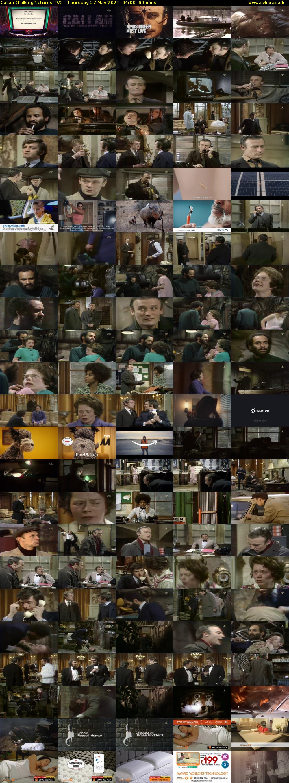 Callan (TalkingPictures TV) Thursday 27 May 2021 04:00 - 05:00