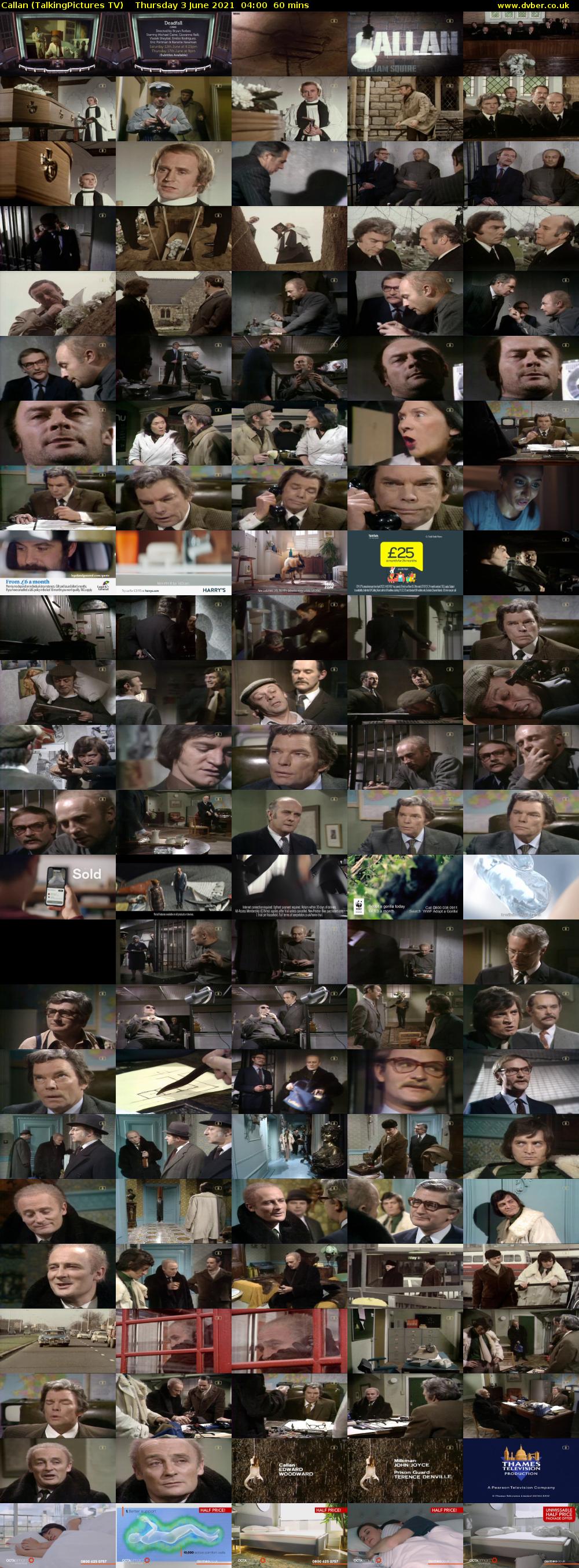 Callan (TalkingPictures TV) Thursday 3 June 2021 04:00 - 05:00