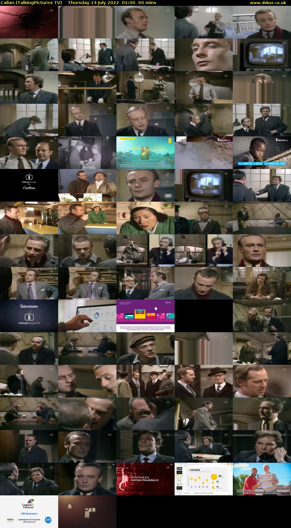 Callan (TalkingPictures TV) Thursday 14 July 2022 01:00 - 02:00