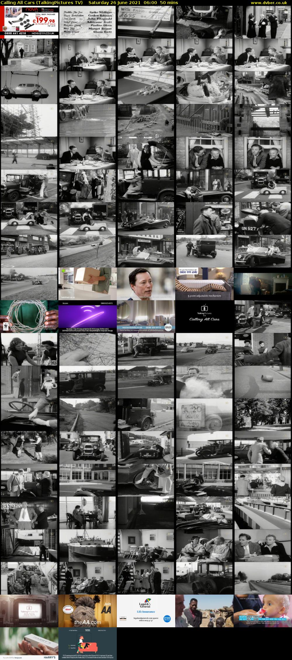 Calling All Cars (TalkingPictures TV) Saturday 26 June 2021 06:00 - 06:50