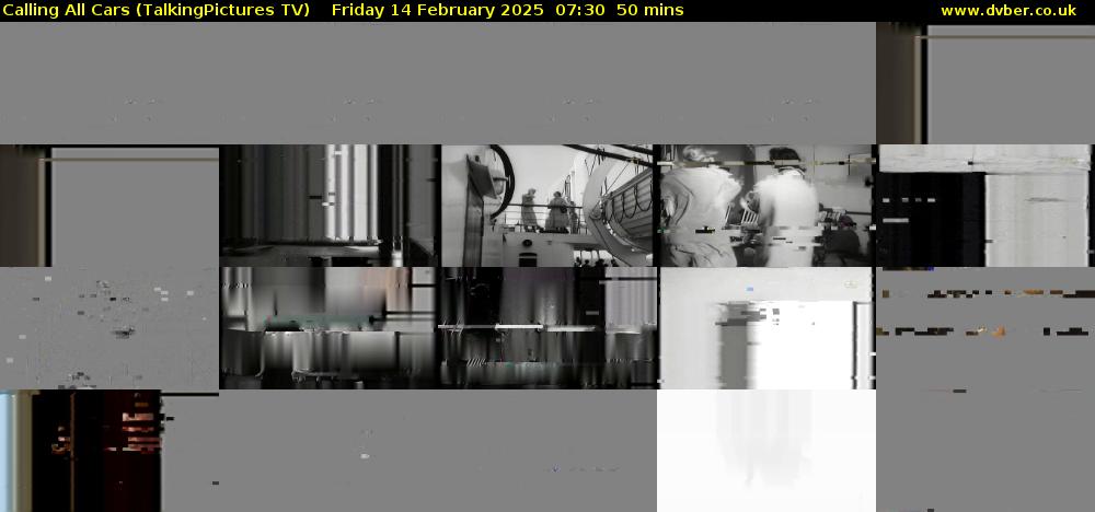 Calling All Cars (TalkingPictures TV) Friday 14 February 2025 07:30 - 08:20