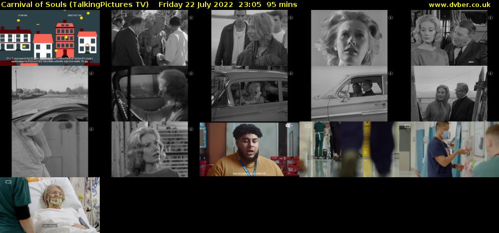 Carnival of Souls (TalkingPictures TV) Friday 22 July 2022 23:05 - 00:40