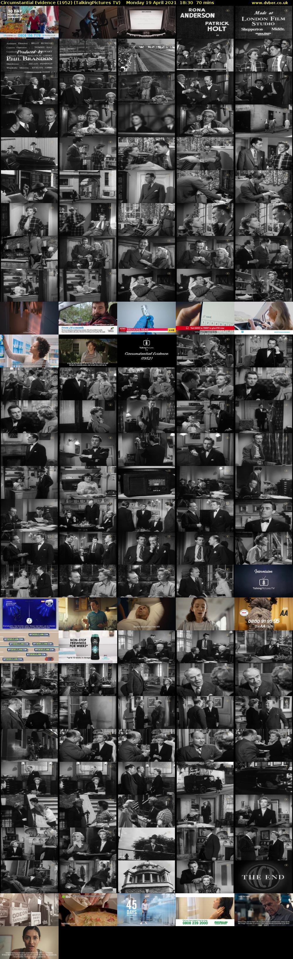 Circumstantial Evidence (1952) (TalkingPictures TV) Monday 19 April 2021 18:30 - 19:40