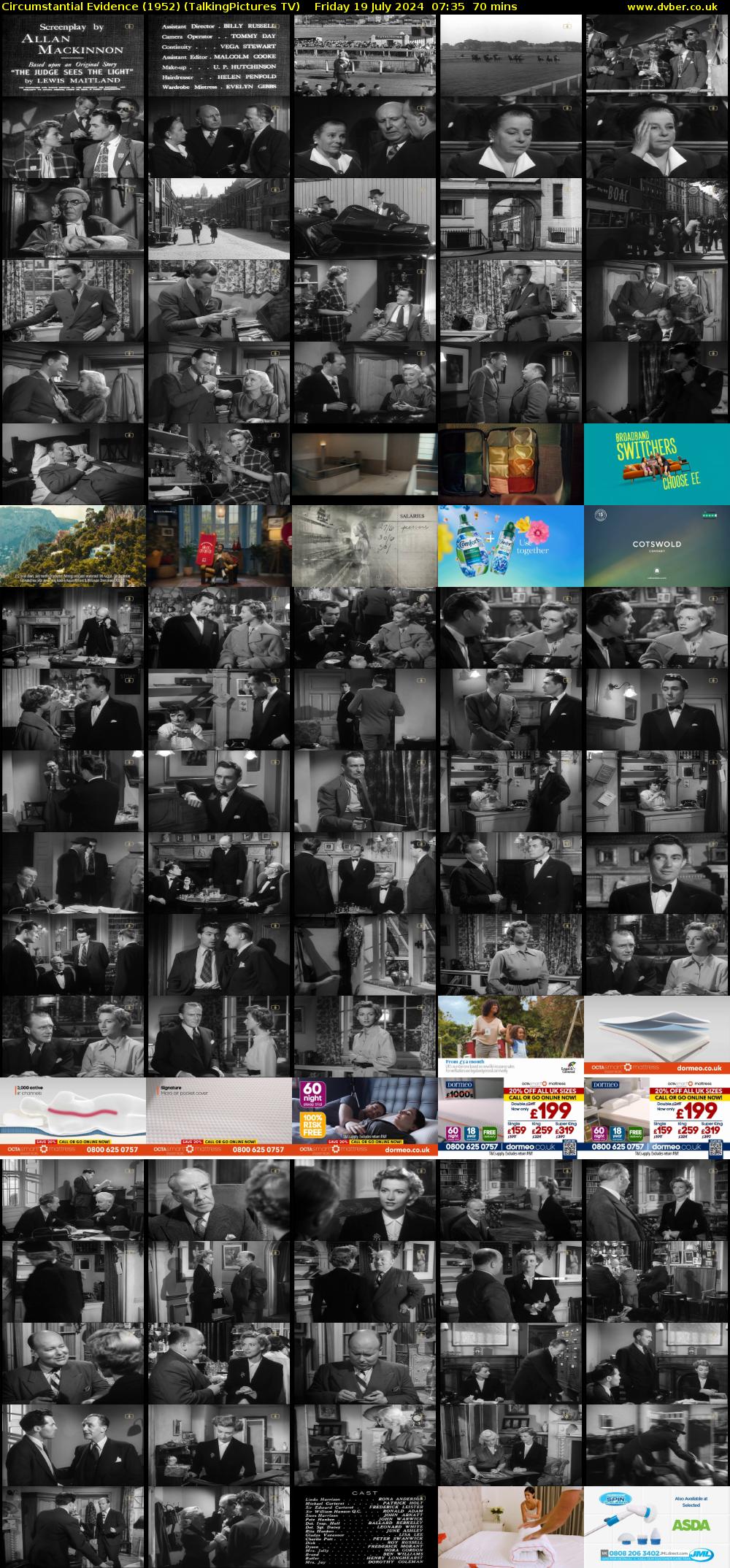 Circumstantial Evidence (1952) (TalkingPictures TV) Friday 19 July 2024 07:35 - 08:45
