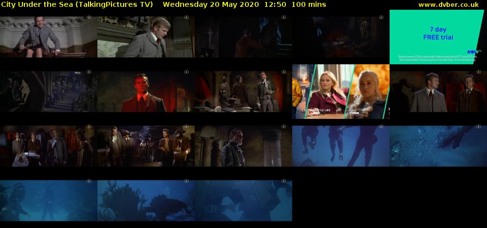 City Under the Sea (TalkingPictures TV) Wednesday 20 May 2020 12:50 - 14:30