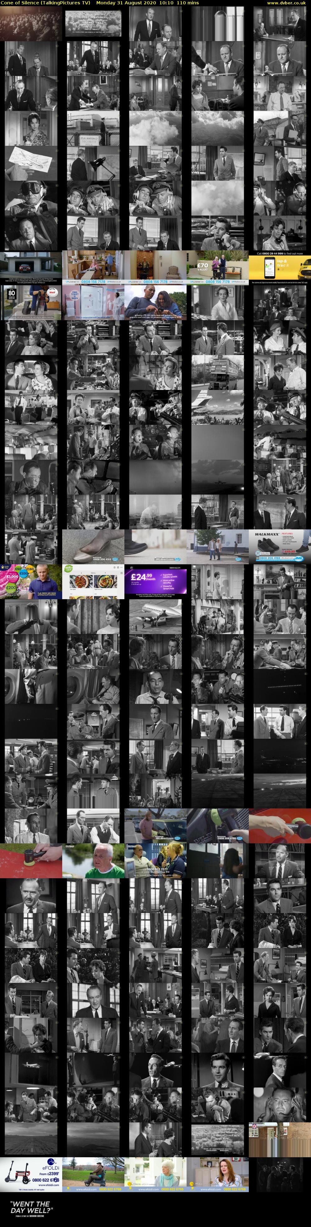 Cone of Silence (TalkingPictures TV) Monday 31 August 2020 10:10 - 12:00