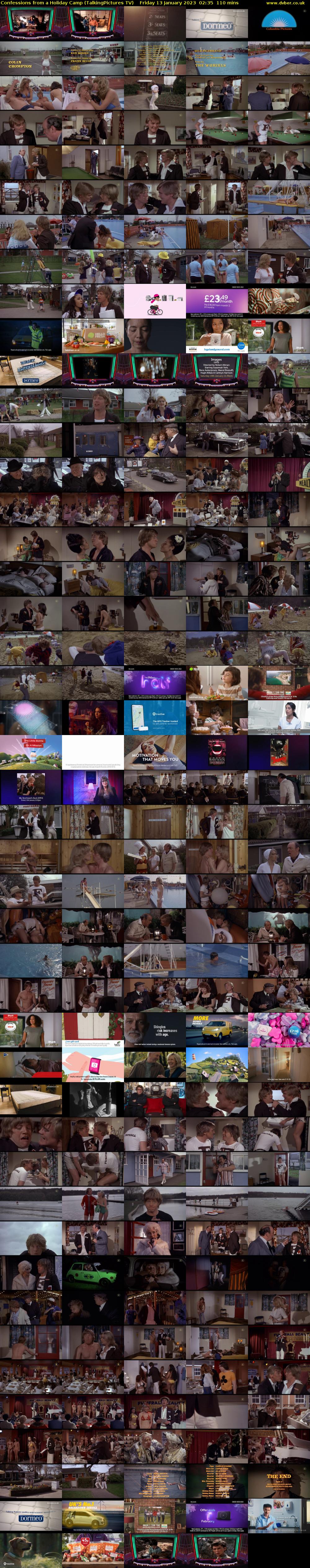 Confessions from a Holiday Camp (TalkingPictures TV) Friday 13 January 2023 02:35 - 04:25