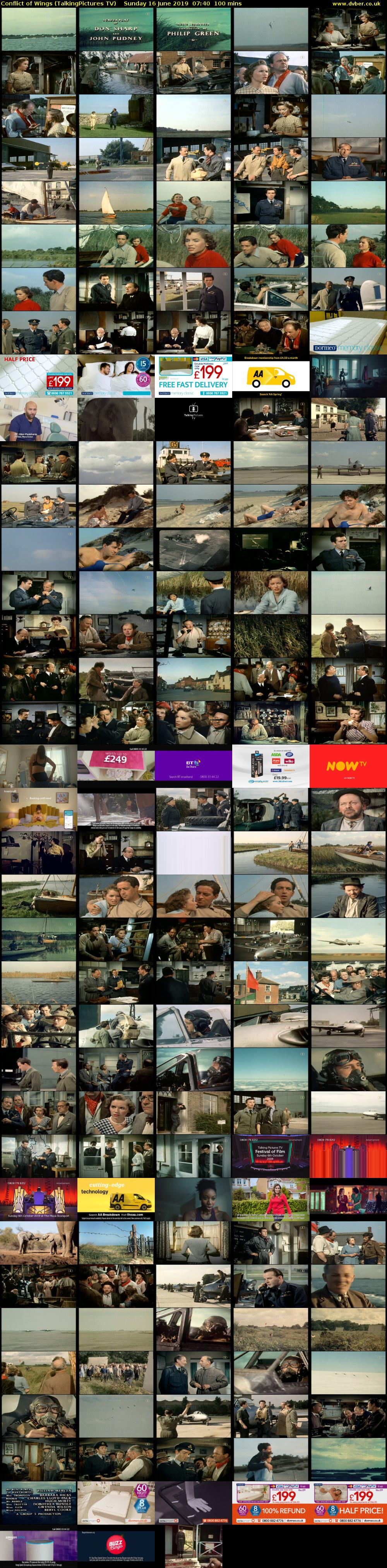 Conflict of Wings (TalkingPictures TV) Sunday 16 June 2019 07:40 - 09:20