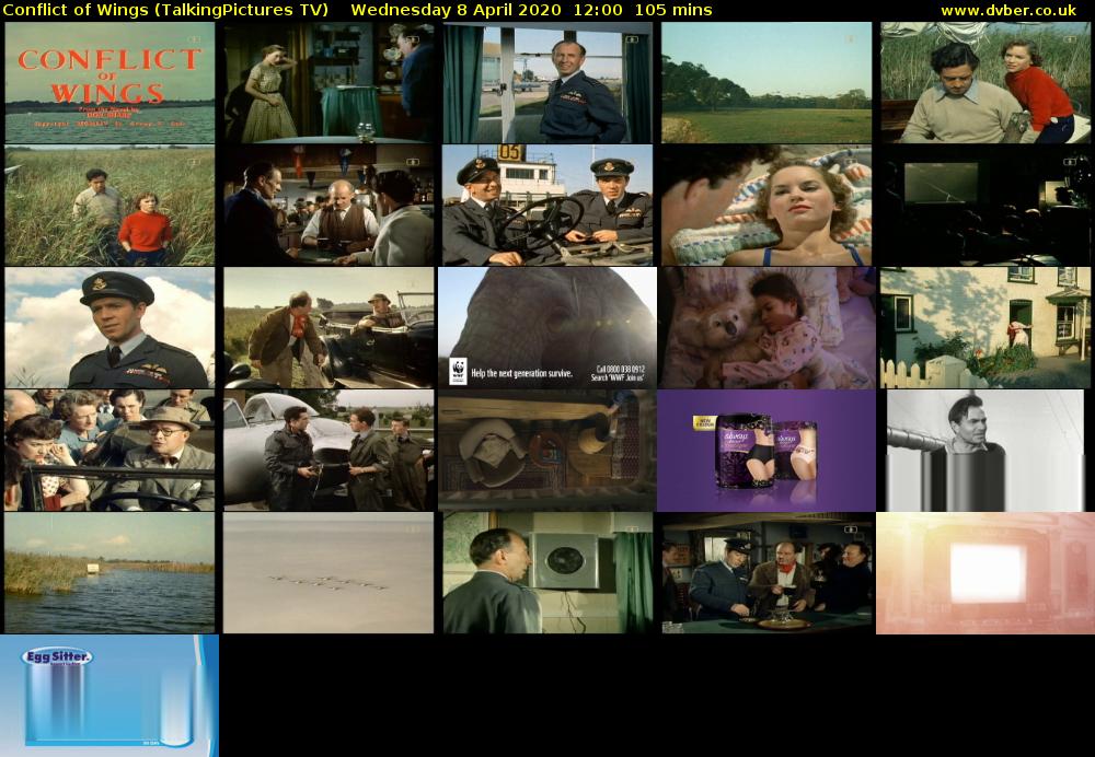 Conflict of Wings (TalkingPictures TV) Wednesday 8 April 2020 12:00 - 13:45