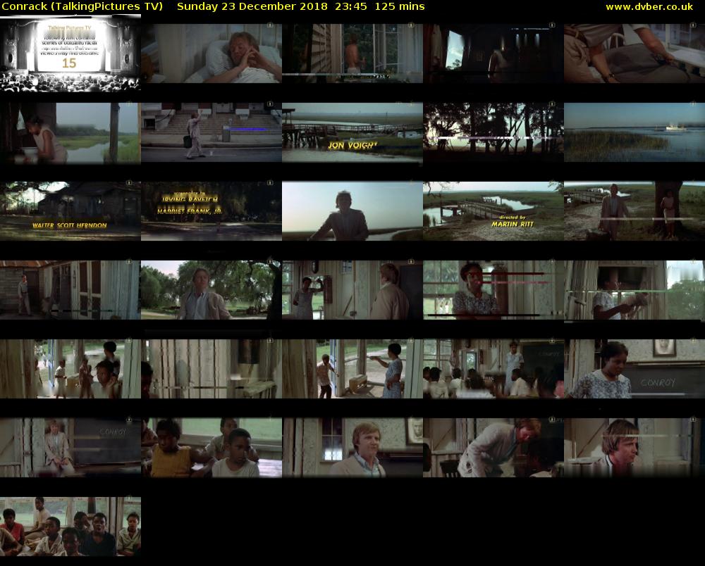 Conrack (TalkingPictures TV) Sunday 23 December 2018 23:45 - 01:50