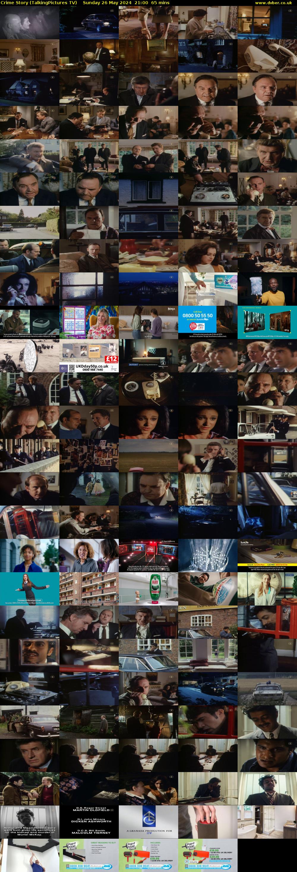 Crime Story (TalkingPictures TV) Sunday 26 May 2024 21:00 - 22:05