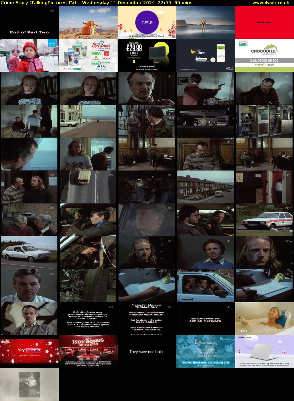 Crime Story (TalkingPictures TV) Wednesday 11 December 2024 22:55 - 00:00