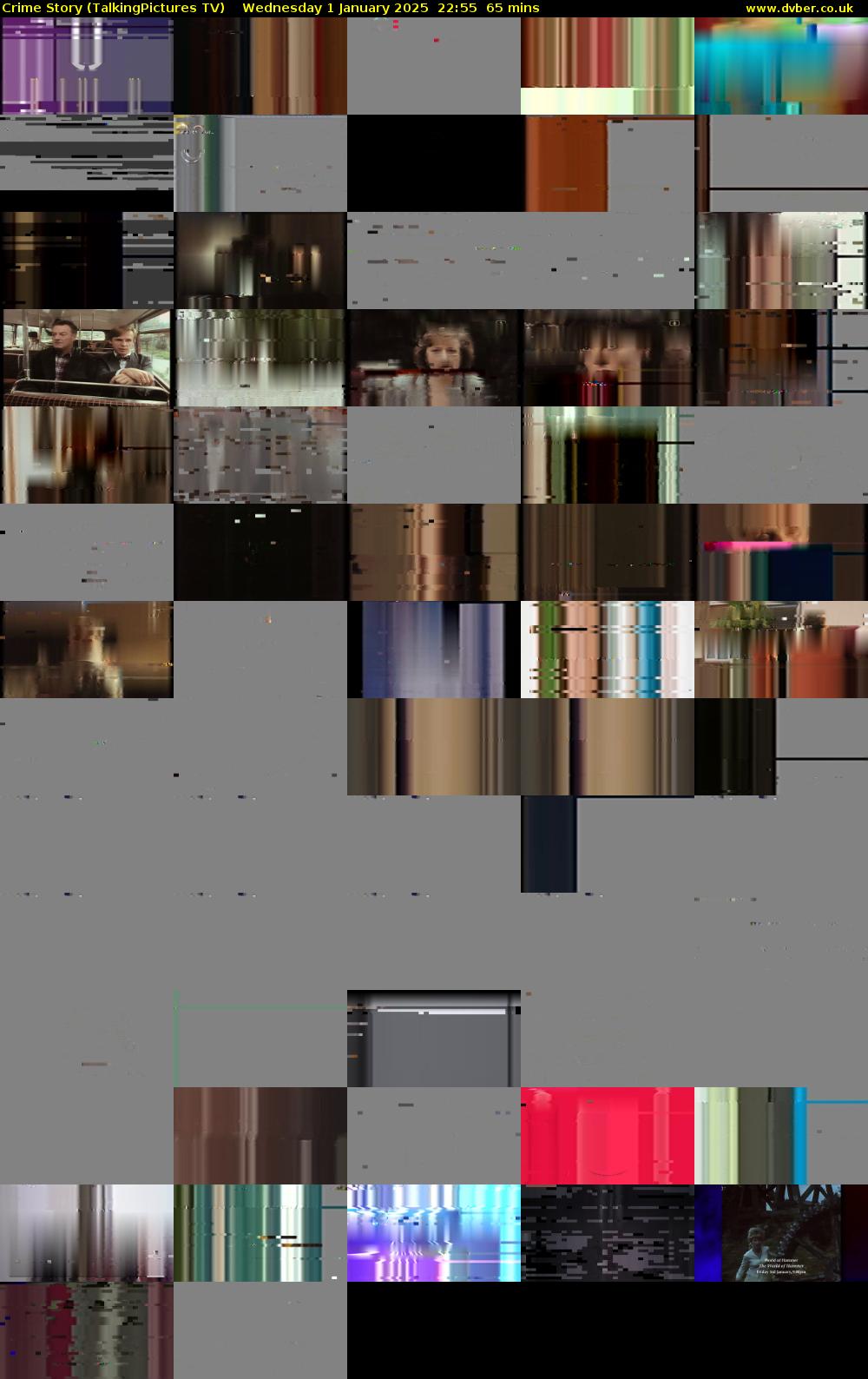 Crime Story (TalkingPictures TV) Wednesday 1 January 2025 22:55 - 00:00
