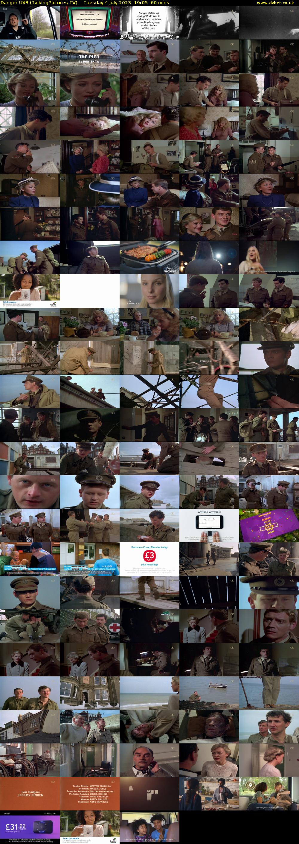 Danger UXB (TalkingPictures TV) Tuesday 4 July 2023 19:05 - 20:05