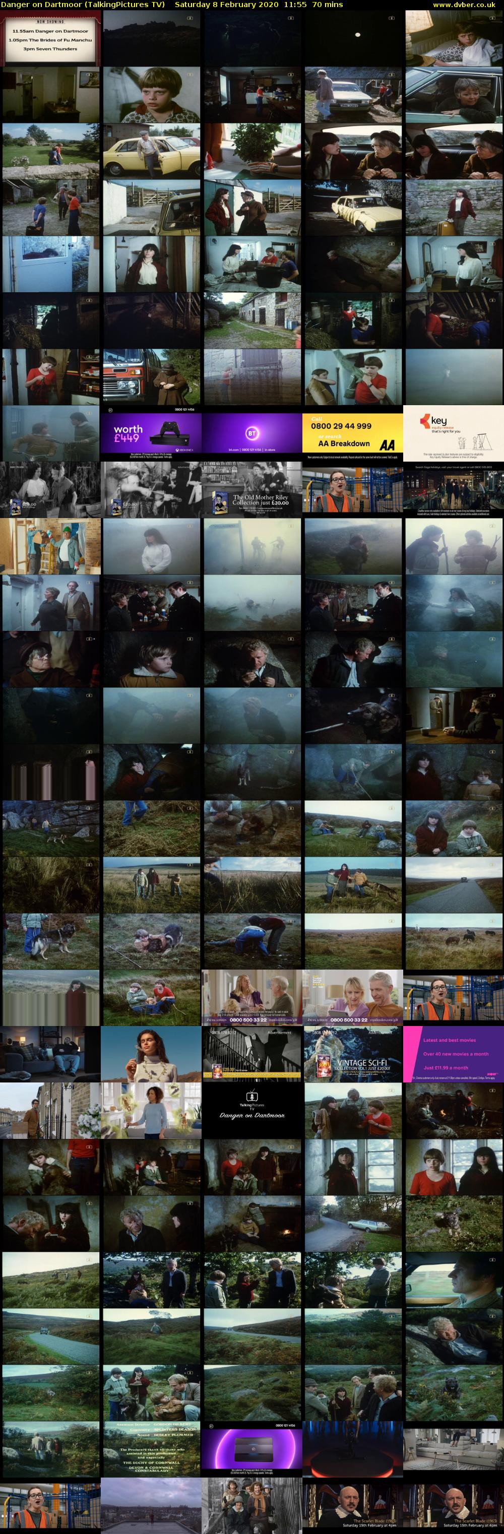 Danger on Dartmoor (TalkingPictures TV) Saturday 8 February 2020 11:55 - 13:05