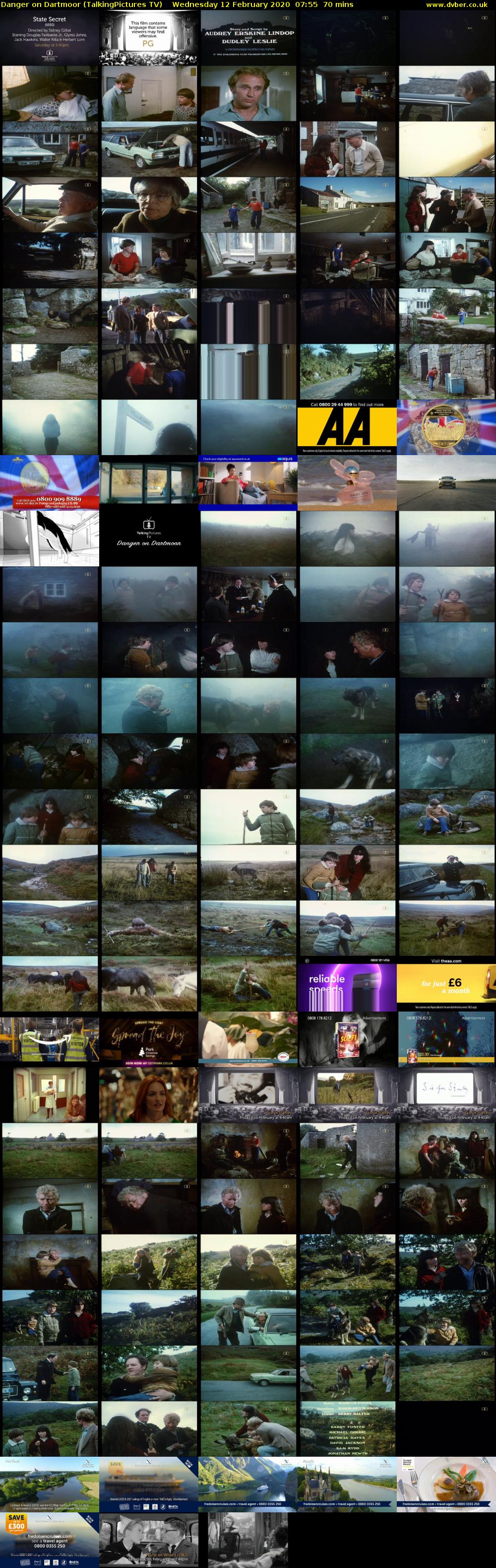 Danger on Dartmoor (TalkingPictures TV) Wednesday 12 February 2020 07:55 - 09:05