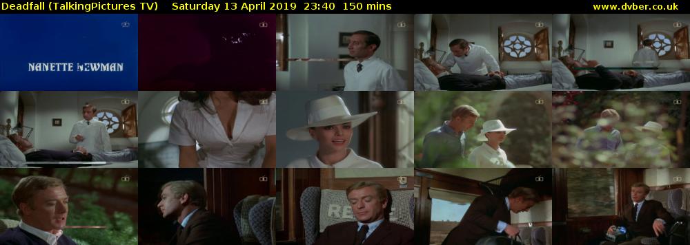 Deadfall (TalkingPictures TV) Saturday 13 April 2019 23:40 - 02:10