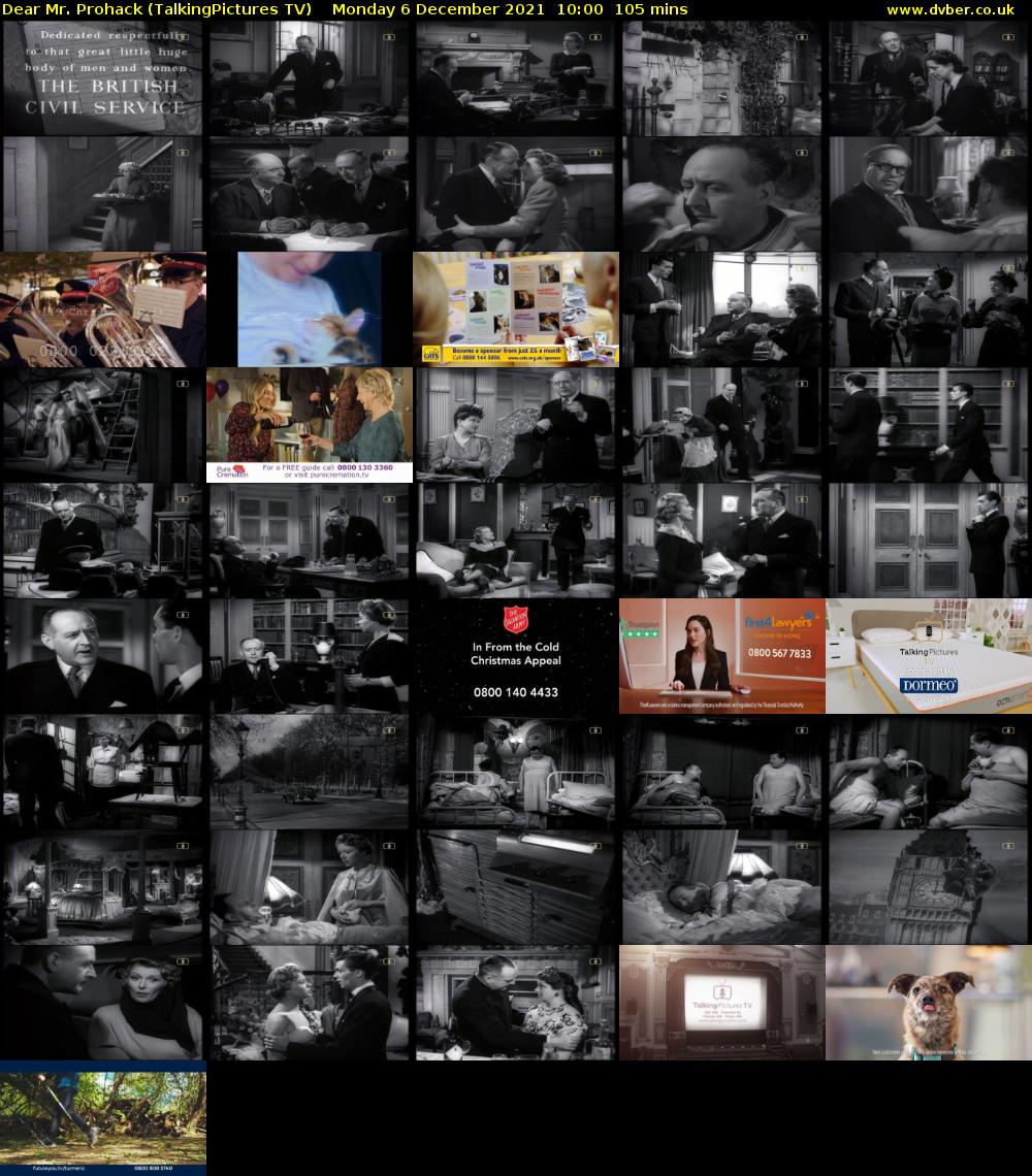 Dear Mr. Prohack (TalkingPictures TV) Monday 6 December 2021 10:00 - 11:45