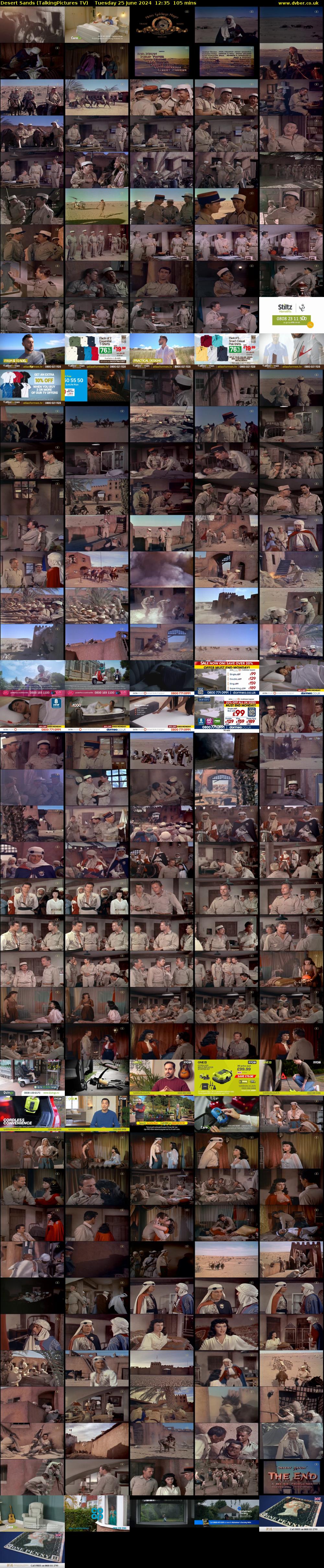 Desert Sands (TalkingPictures TV) Tuesday 25 June 2024 12:35 - 14:20