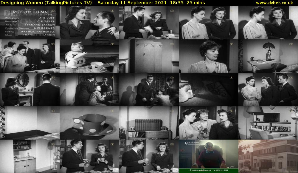 Designing Women (TalkingPictures TV) Saturday 11 September 2021 18:35 - 19:00