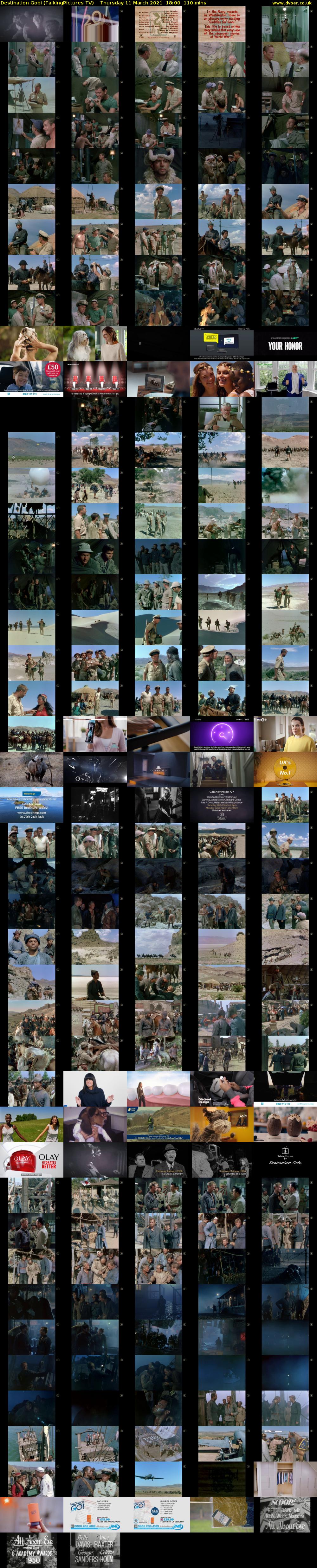Destination Gobi (TalkingPictures TV) Thursday 11 March 2021 18:00 - 19:50