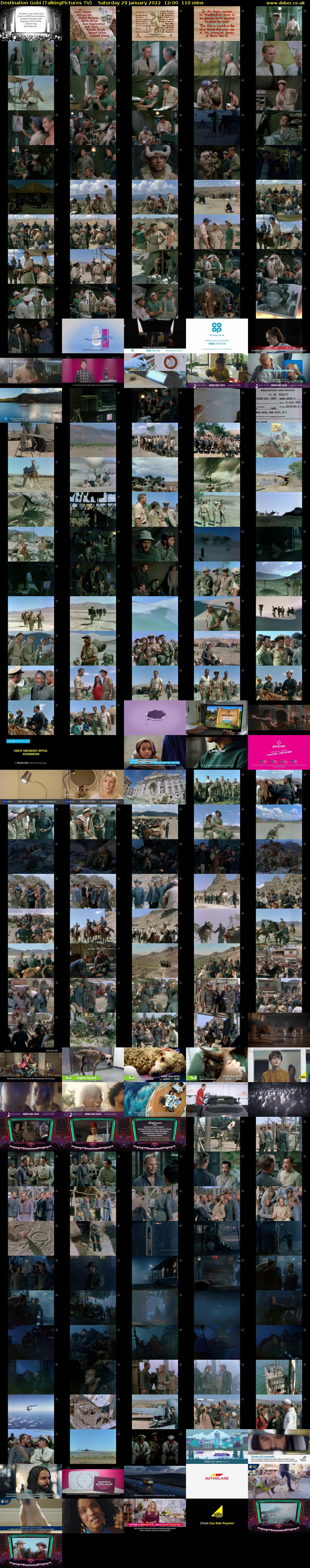 Destination Gobi (TalkingPictures TV) Saturday 29 January 2022 12:00 - 13:50